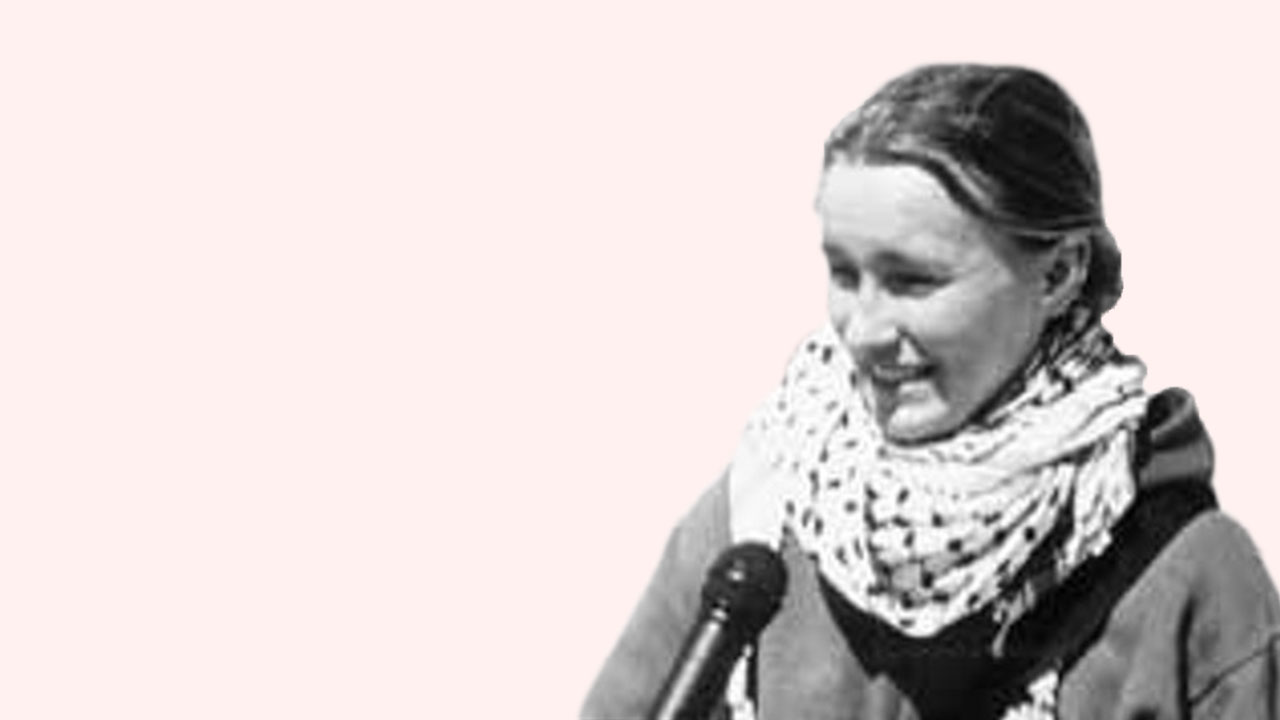 Rachel Corrie (1979 - 2003), student volunteer and peace activist