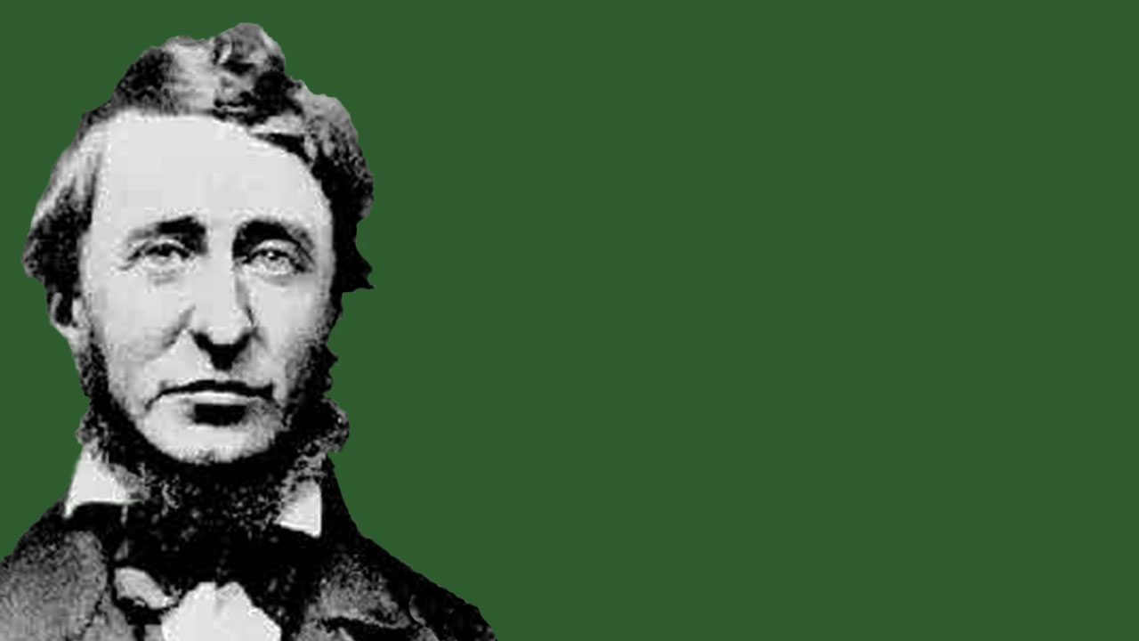 Henry David Thoreau (1817 - 1862)
