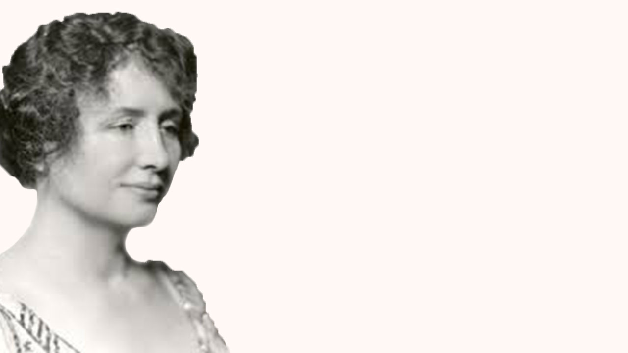 Helen Keller (1880 - 1968), American author, activist, and lecturer